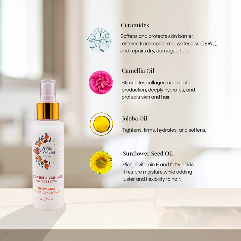 Glow Mist Ceramides + Camellia Oil