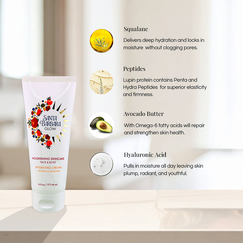 Hydration Cream Peptides + Squalane